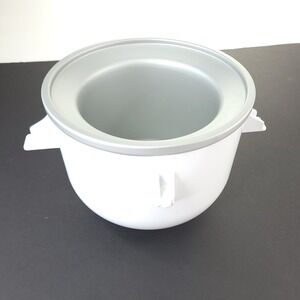 KitchenAid Ice Cream Maker Bowl Adapter Ring and Manual Stand Mixer Attachment